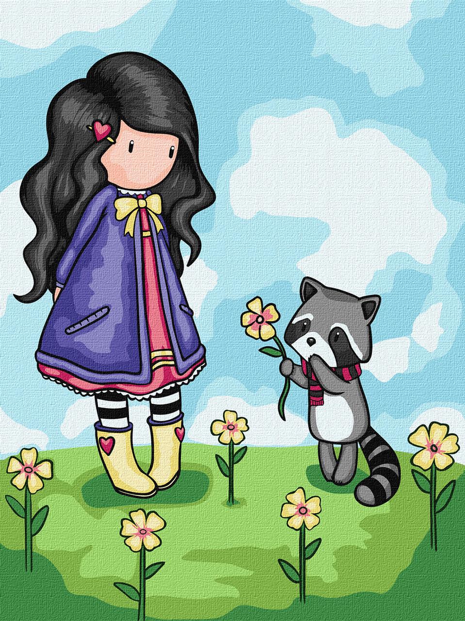 Картина по номерам Ideyka You Are My Sunshine Santoro Gorjuss Collection 30х40 см (2824290324)