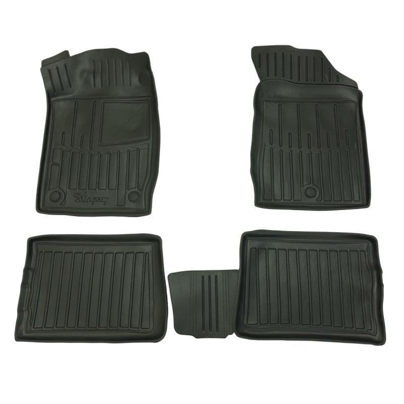 Коврики Stingray 3D для Renault Symbol 1999-2008 гг. полиуретан 4 шт. Черный (176358)