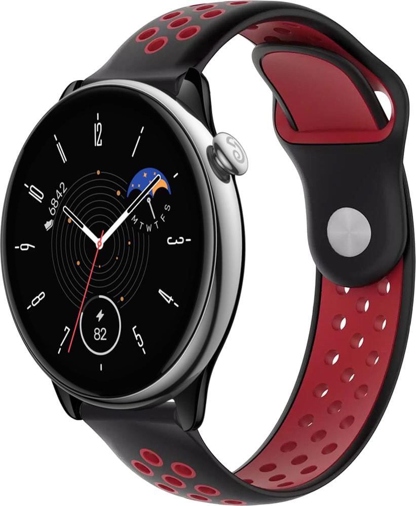 Ремешок Sport для Amazfit GTR Mini Black/Red (33642-44)