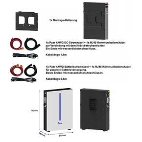 Батарея Deye RW-M6.1-B 48V (26860274) - фото 3