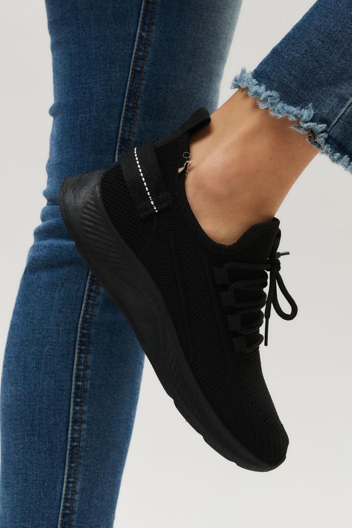 Кросівки жіночі демісезонні LONZA р. 38 Чорний (199152)