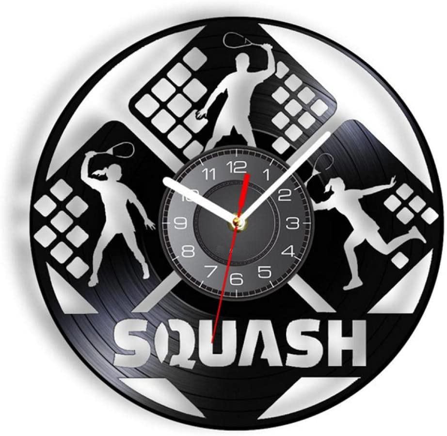 Часы настенные Сквош из виниловой пластинки (2377)