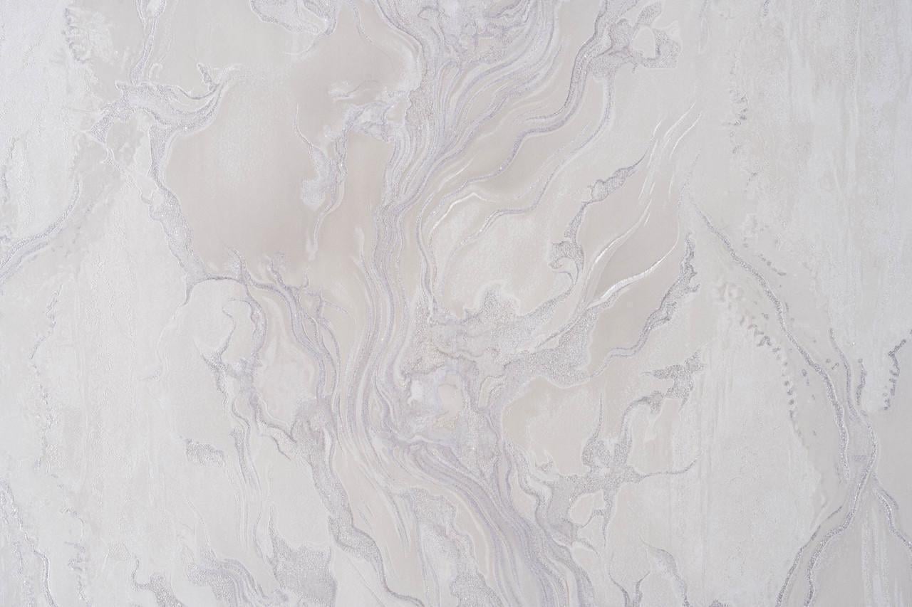 Обои флизелиновые LeGrand Platinum Инфинити 1604-05 Декор винил горячего тиснения 1,06х10,05 м Молочный