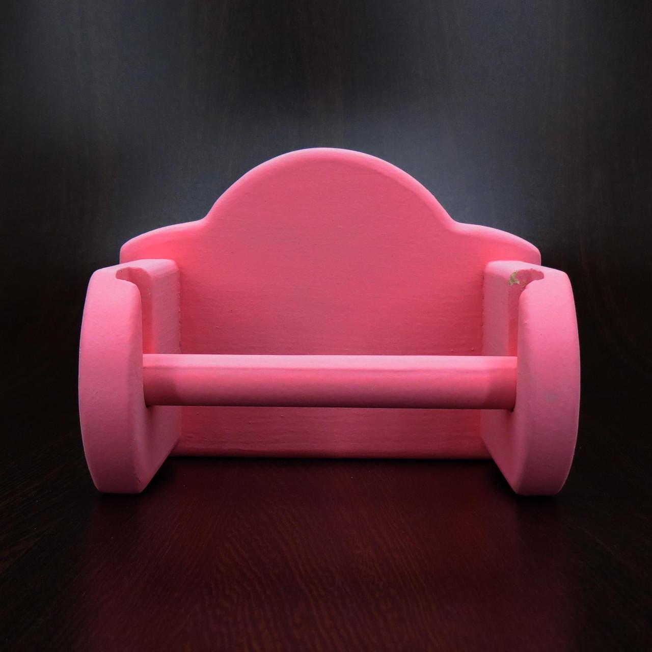 Держатель для туалетной бумаги из дерева Вольфрам Барби (ДТБ-000950) - фото 7