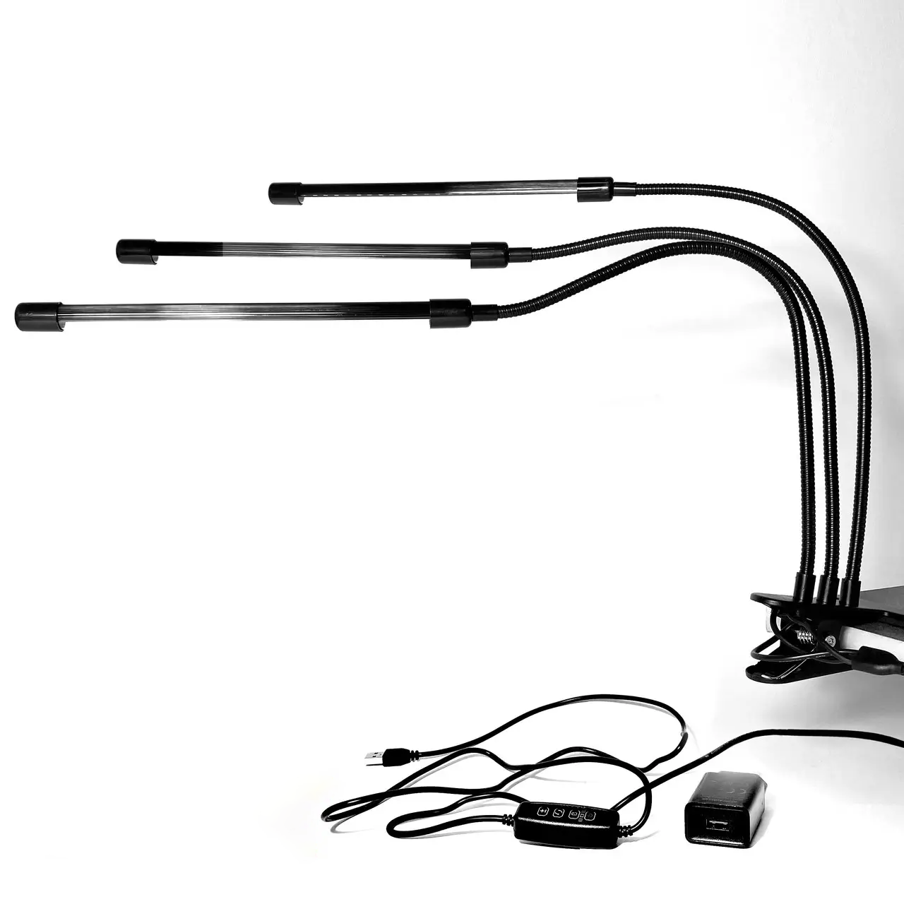 Фітолампа з прищіпкою LEDium Fito Violet H3 14 Вт (16714) - фото 8 Фітолампа з прищіпкою LEDium Fito Violet H3 14 Вт (16714) - фото 8