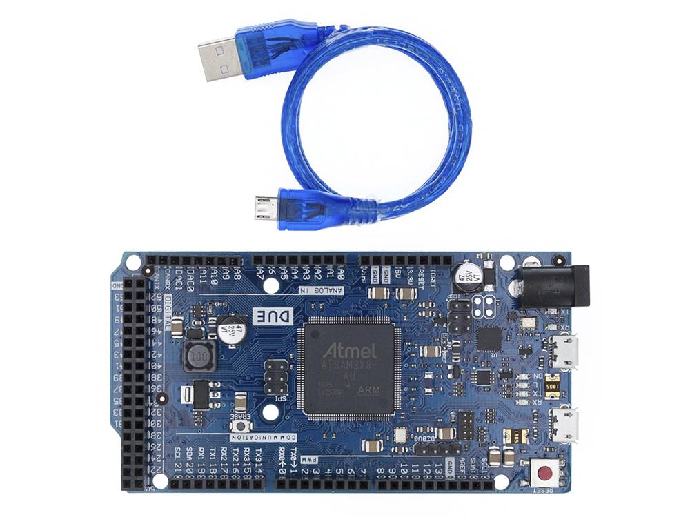 Arduino Due R3 DUE R3-CH340 ATMEGA16U2 ATSAM3X8E ARM c USB - фото 1