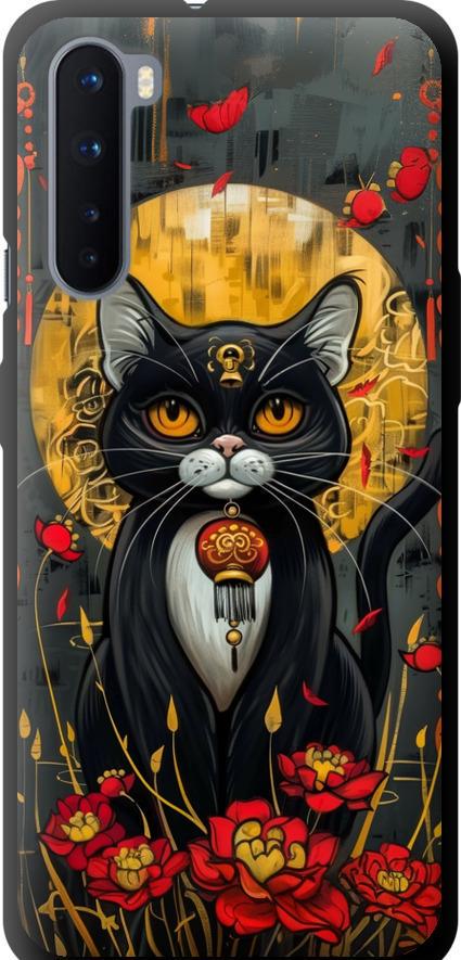 Чехол на OnePlus Nord China Cat (6134b-2046-42517)