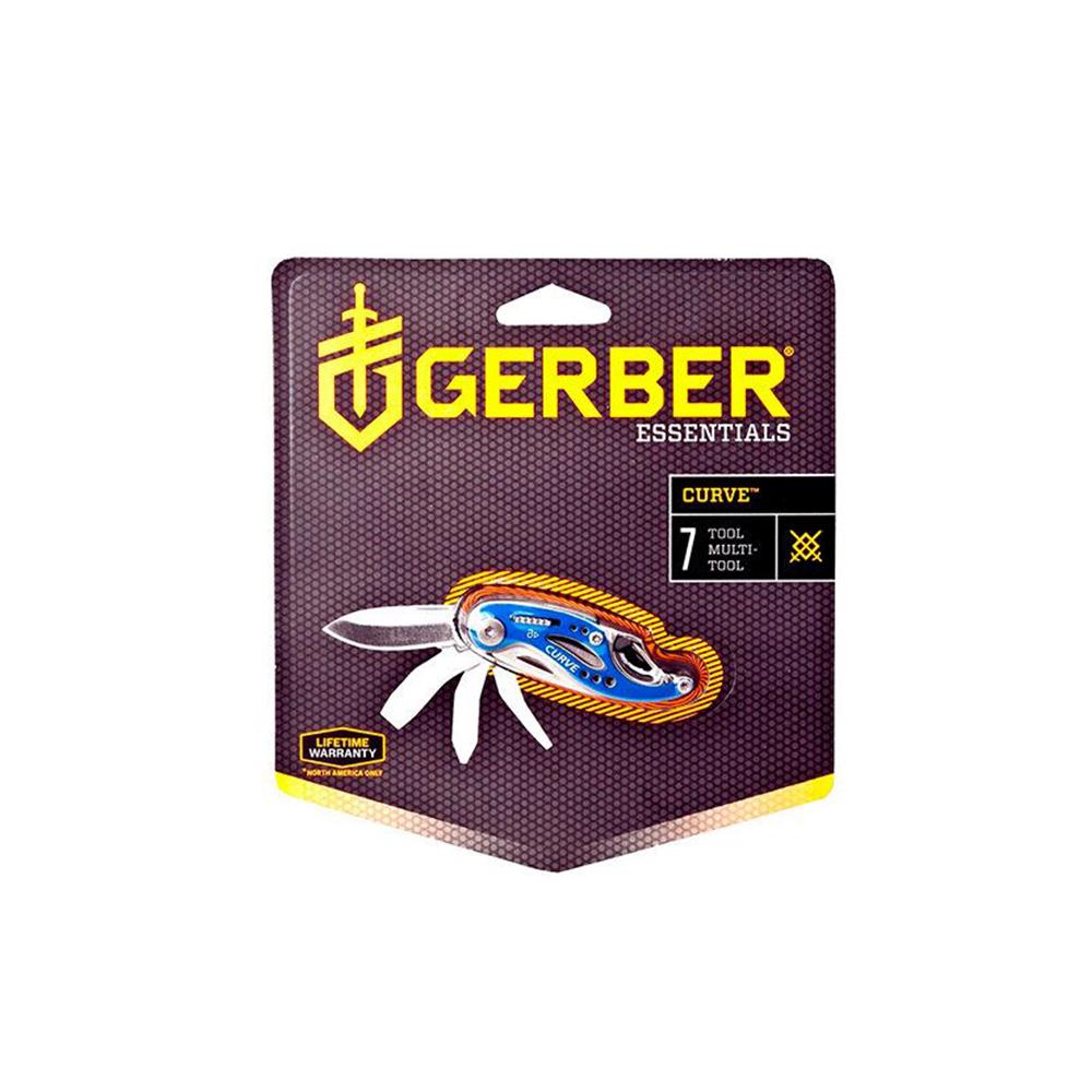 Мультитул Gerber Curve Mini Multi-Tool Blue (1014032) - фото 5