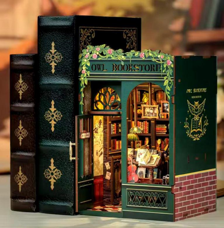 Румбокс книжный 3D DIY CuteBee Бук Нук Британский книжный магазин - фото 9