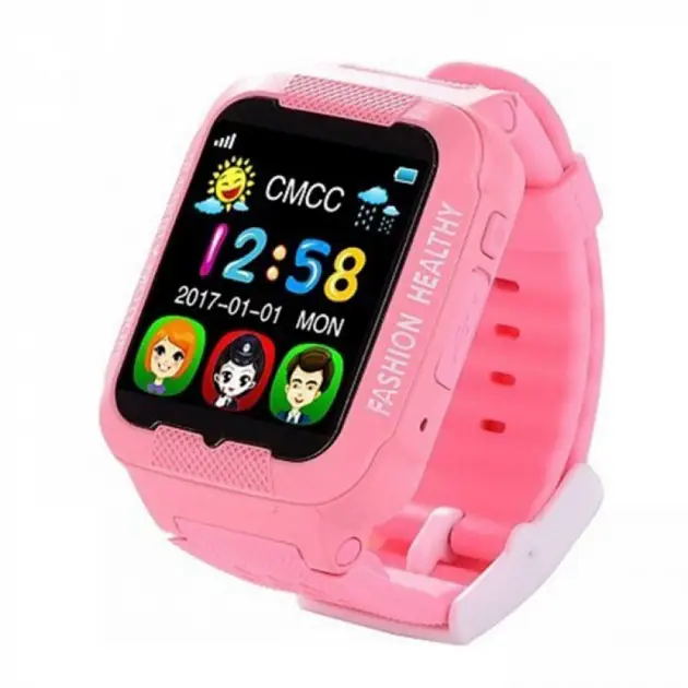 Смарт-часы детские К3 с GPS Rose (000019410)