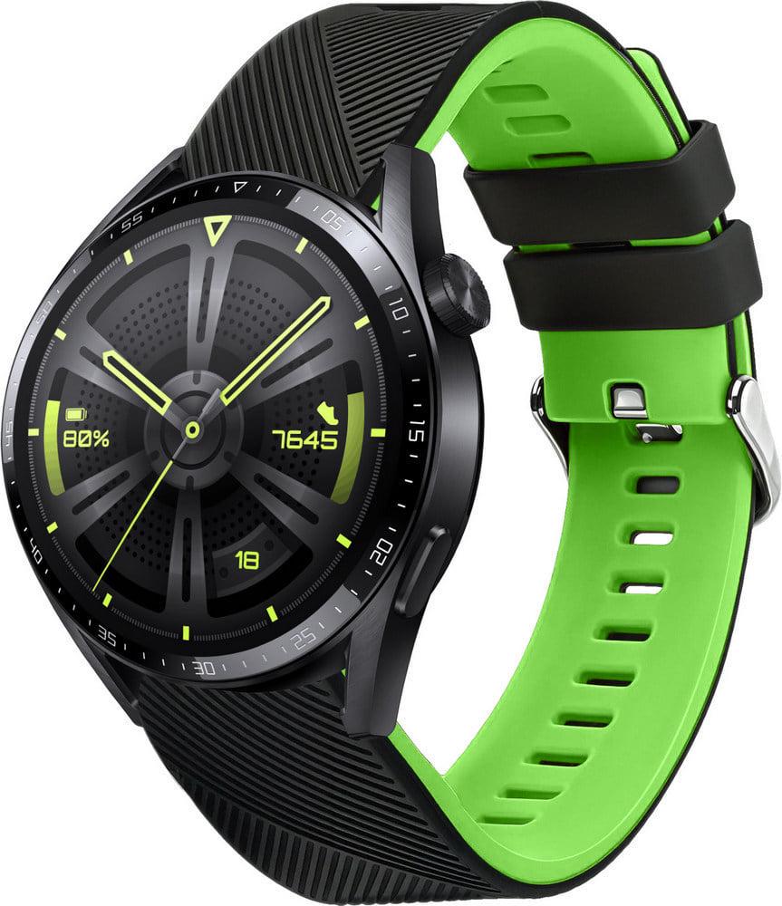 Ремінець Luminic для Huawei Watch GT 4 46 мм Black/Green (38576-4A)