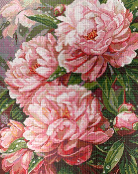 Алмазна мозаїка Рожеве натхнення art_selena_ua 40х50 см (AMO20271)