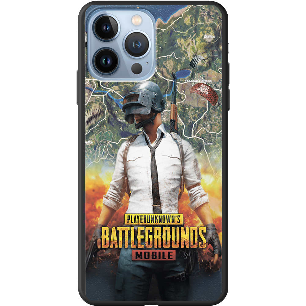 ᐉ Чехол BoxFace iPhone 13 Pro Max PUBG Mobile Черный силикон  (43360-up2309-43448) • Купить в Киеве, Украине • Лучшая цена в Эпицентр