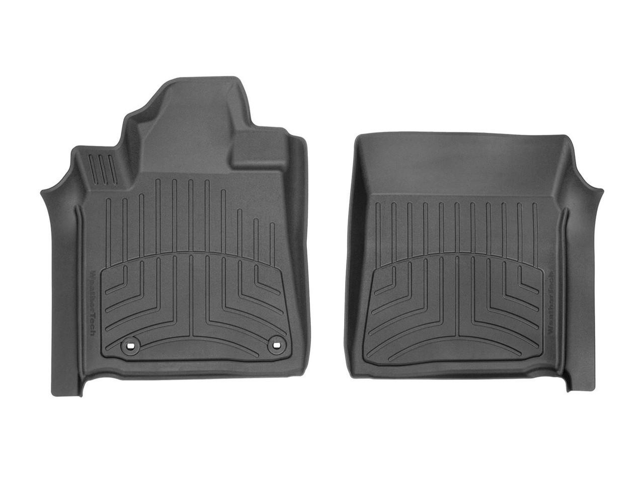Коврики WeatherTech в салон Toyota Sequoia 2013- передние 2 шт. Черный (444081IM)