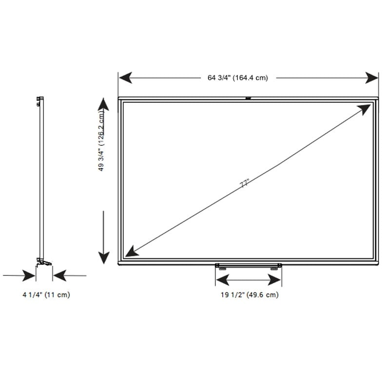 Интерактивная доска Smart Technologies SBМ777V-43 инфракрасная 77" (22631562) - фото 6