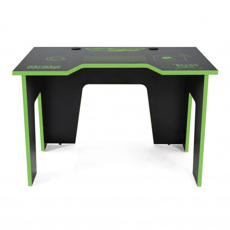 Геймерский стол ХGamer Generic Office 3 Boss Черный с зеленым (ГСXGGO3B)