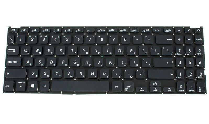 Клавиатура для ноутбука Asus X509FJ Черный (167666)