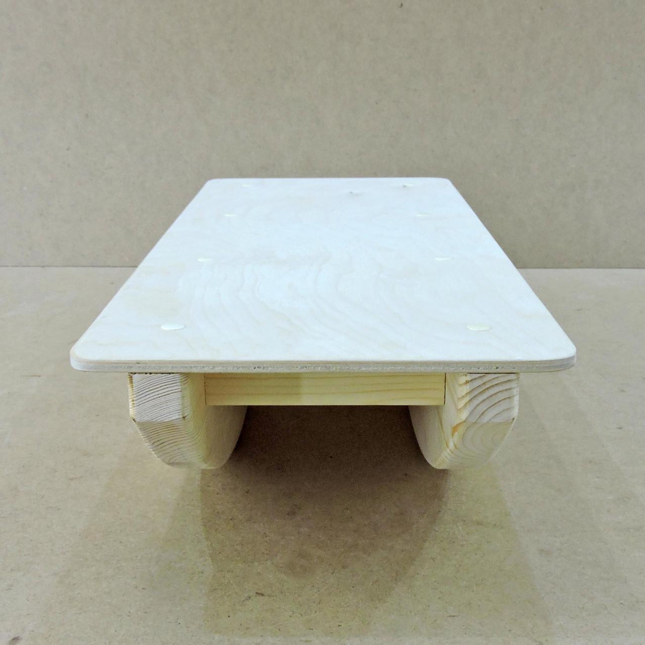 Балансировочная доска из дерева Канпур 60х30х15 см Бланже (БЛН-600101) - фото 5 Балансировочная доска из дерева Канпур 60х30х15 см Бланже (БЛН-600101) - фото 5