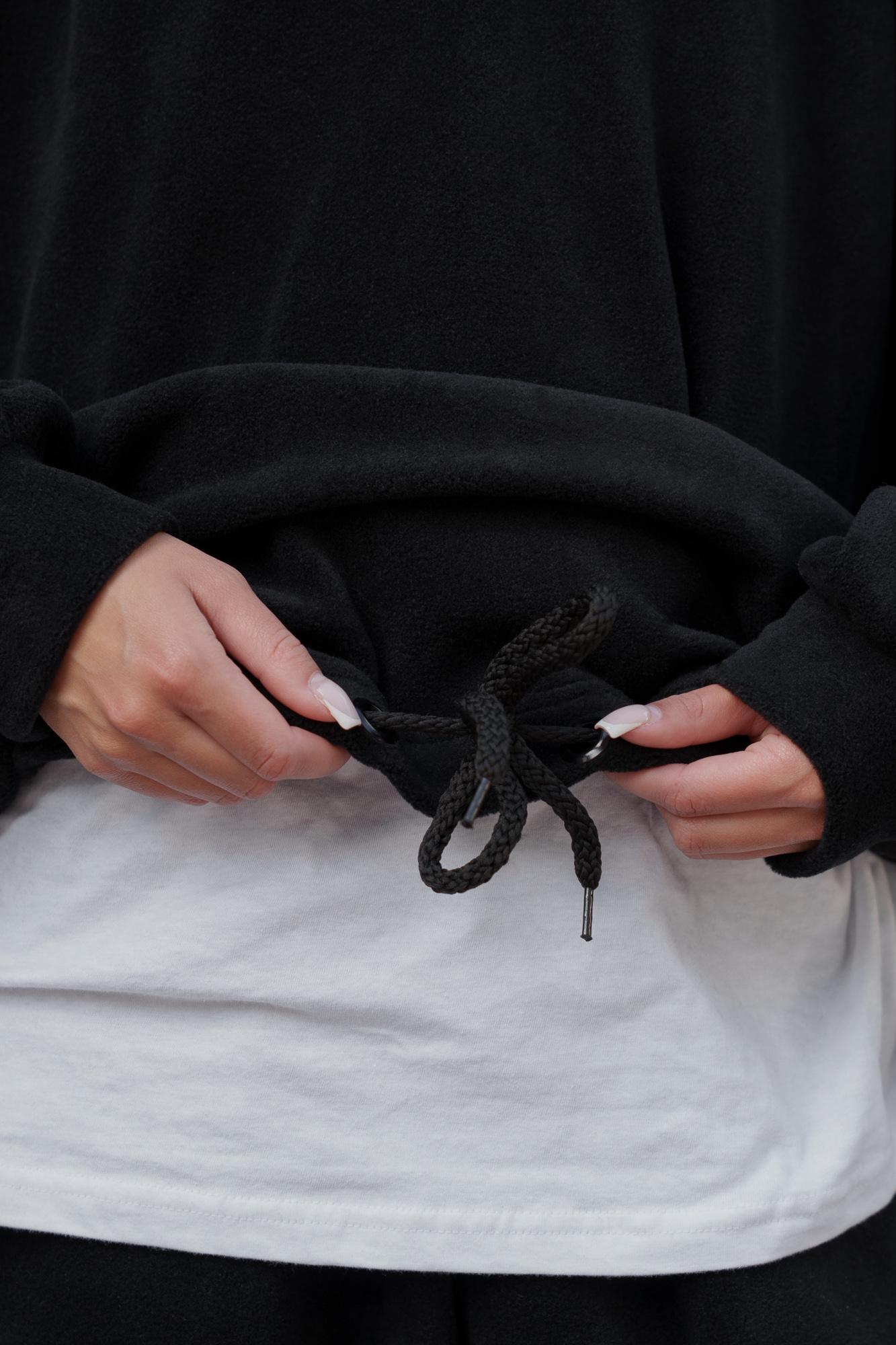 Худи Оверсайз с капюшоном Without Brand Soprano Black (8055980) - фото 14 Худи Оверсайз с капюшоном Without Brand Soprano Black (8055980) - фото 14