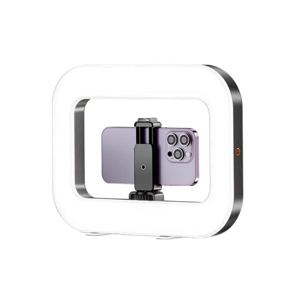 Лампа кольцевая с LED подсветкой для телефона и камеры с аккумулятором для видеосъемок 8000mAh