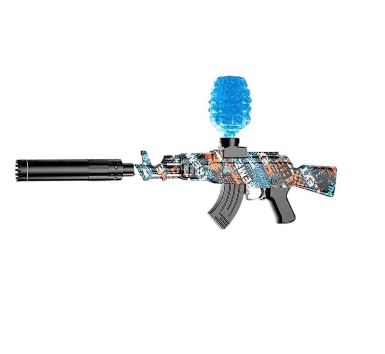 Автомат игрушечный 042 A-1 24 стреляет орбизами глушитель/USB-кабель/очки 7,4V (154522) Автомат игрушечный 042 A-1 24 стреляет орбизами глушитель/USB-кабель/очки 7,4V (154522)