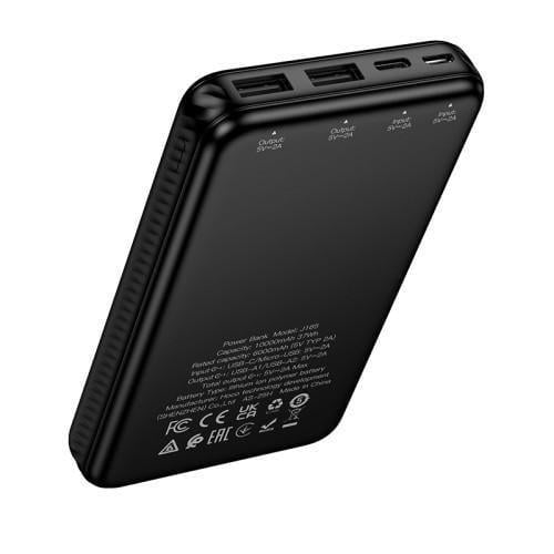 Повербанк Hoco J165 Honey 10000 mAh Чорний (2968813280) Повербанк Hoco J165 Honey 10000 mAh Чорний (2968813280)