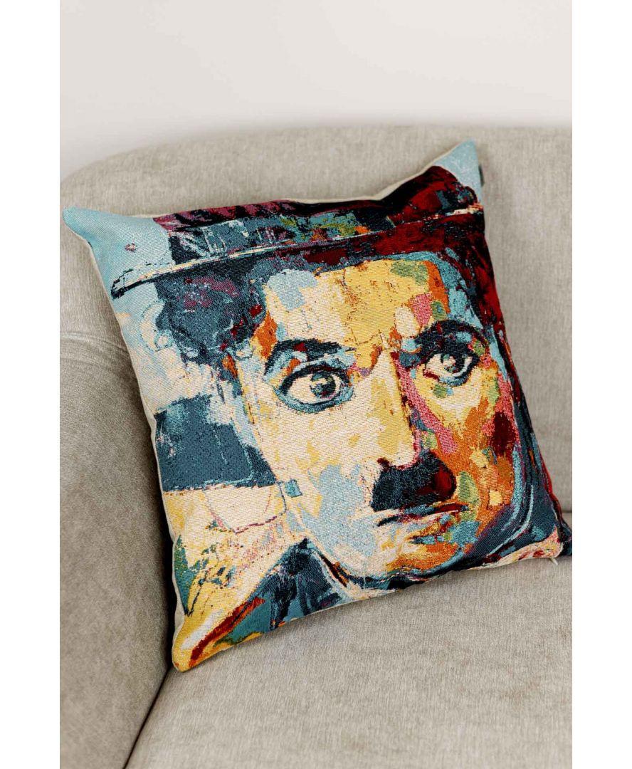 Подушка декоративная гобеленовая CHAPLIN 45х45 см (029990)