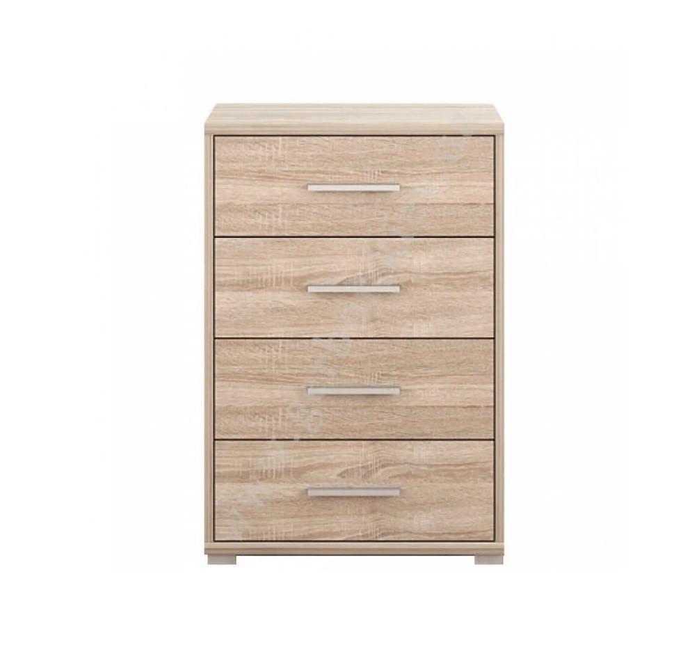 Комод в спальню Гербор Офис Лайн KOM 4S/53/77 Дуб сонома (GRB-1144) Комод в спальню Гербор Офис Лайн KOM 4S/53/77 Дуб сонома (GRB-1144)