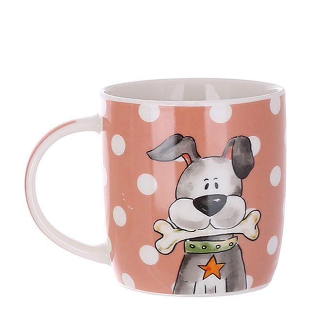 Чашка фарфоровая Flora Cats&Dogs 365 мл (33322)