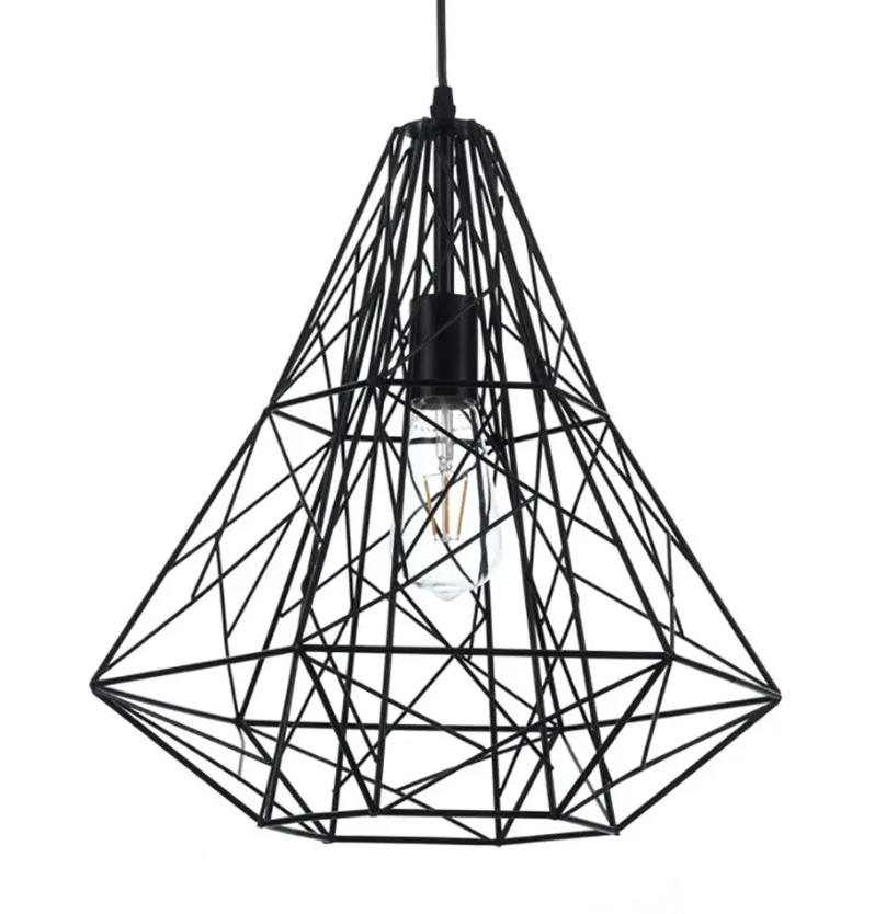Люстра подвесная Sirius J 828-1 BK на 1 плафон