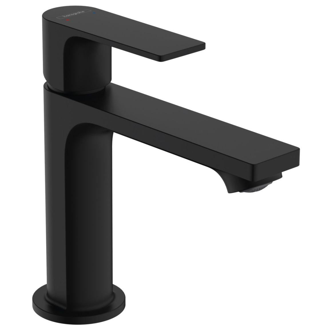 Смеситель для умывальника Hansgrohe Rebris E 72557670 однорычажный Черный (148936)