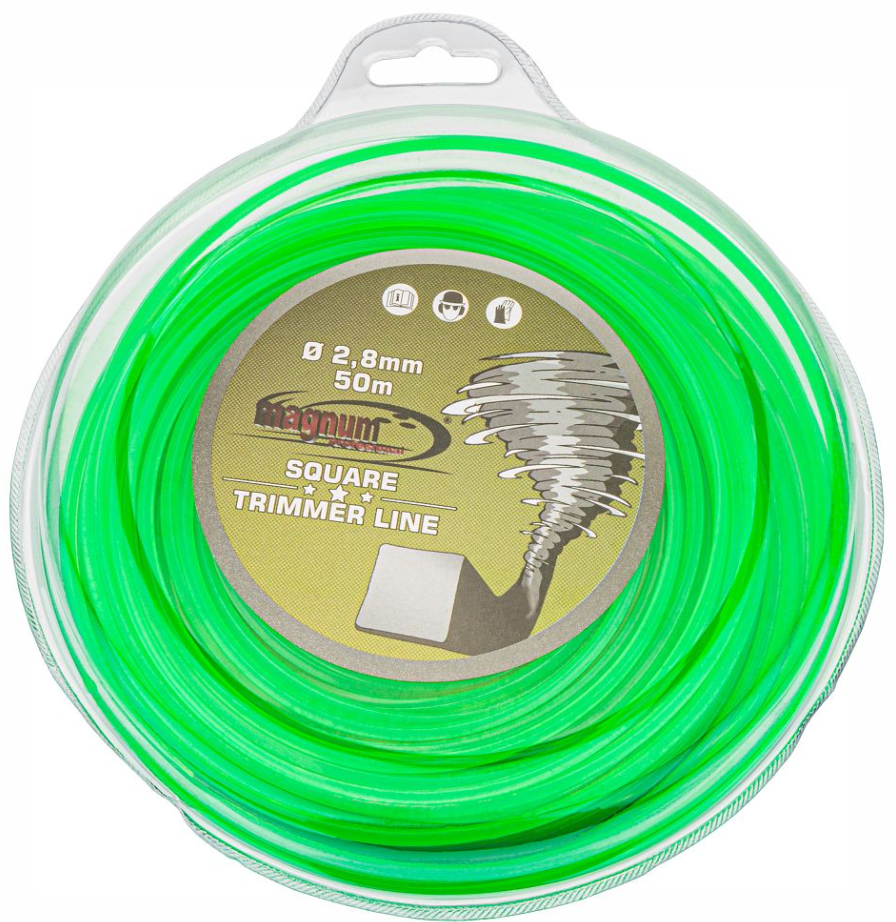 Леска для триммера и мотокосы Powermat ŻYŁKA_2.8_50 50 м 2,8 мм