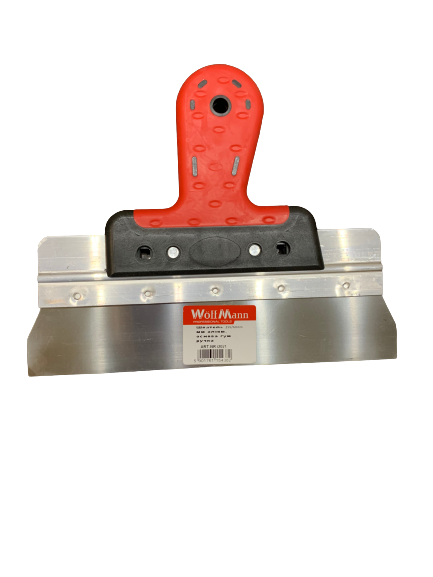 Шпатель алюминиевый WoffMann резиновая ручка 250/60 мм (і2021) Шпатель алюминиевый WoffMann резиновая ручка 250/60 мм (і2021)