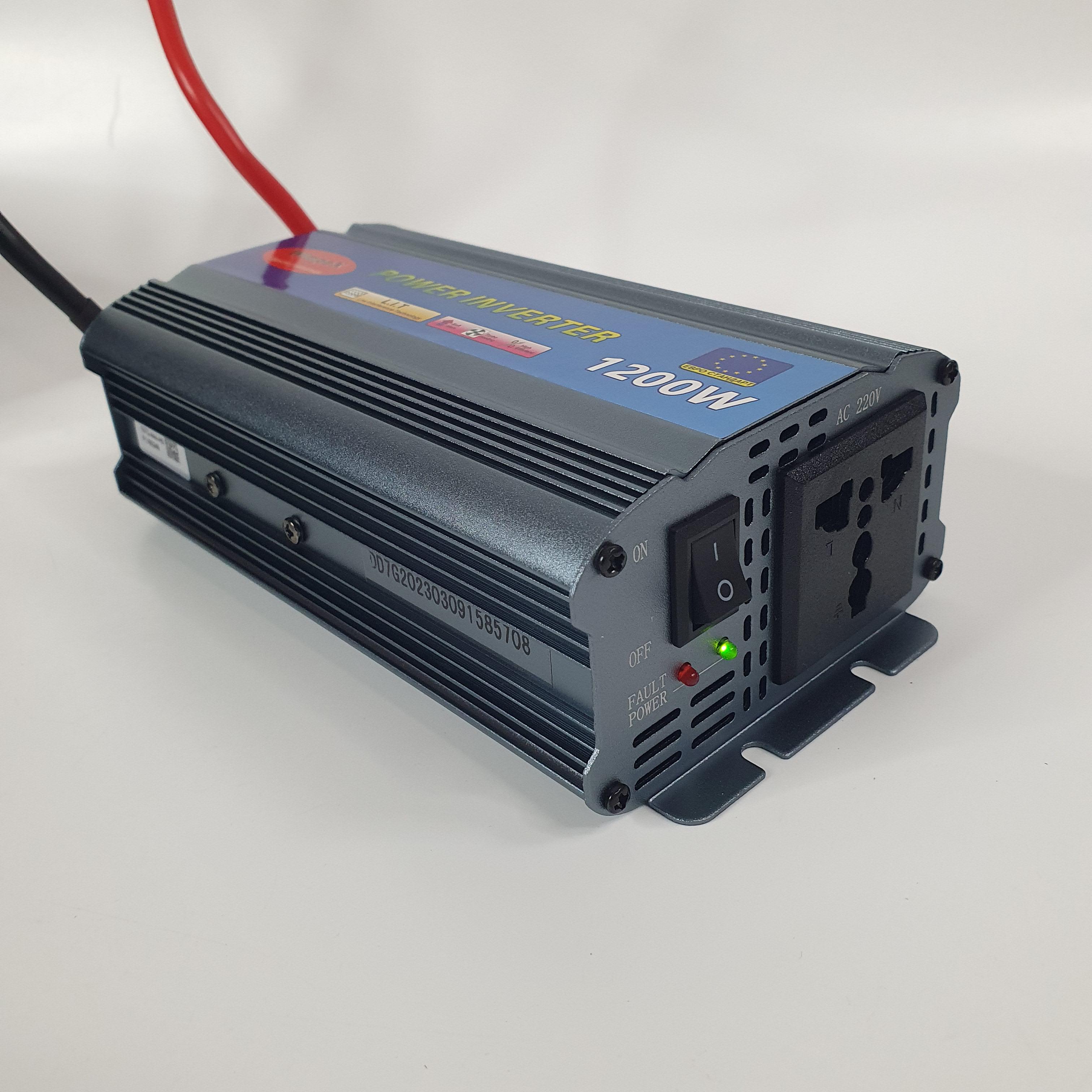 Перетворювач напруги Wimpex Inverter із частотою 50 Гц 1200W 12V-220V (WX-1200V) - фото 10