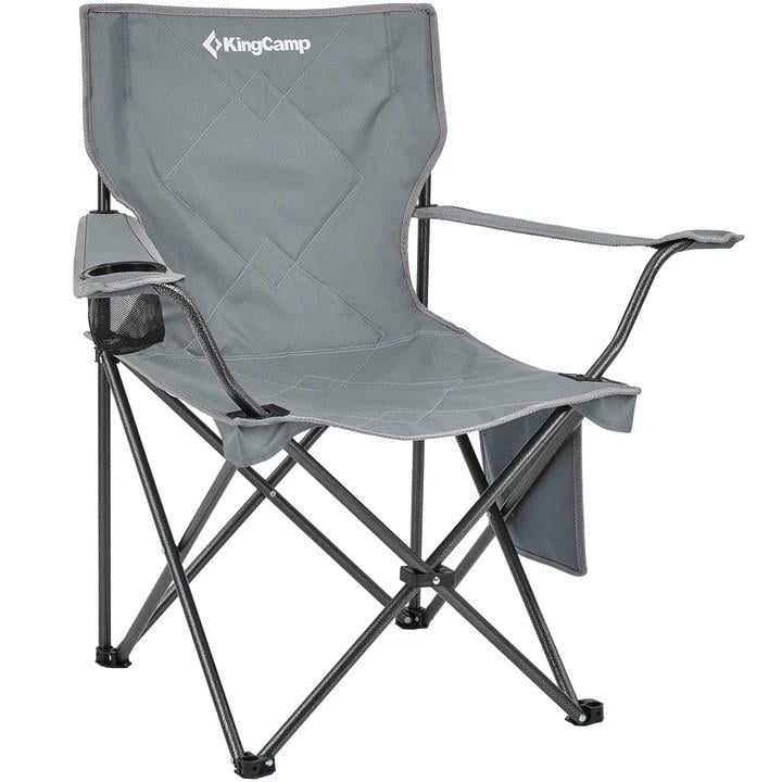 Туристическое кресло раскладное KingCamp Lotus Grey (KC2216_GREY)