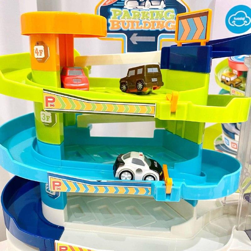 Дитячий музичний гараж для машинок TK Group 799920 з автоматичним підйомником 3 поверхи українська озвучка (2009015728) - фото 4 Дитячий музичний гараж для машинок TK Group 799920 з автоматичним підйомником 3 поверхи українська озвучка (2009015728) - фото 4