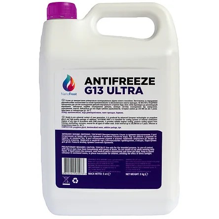 Антифриз NanoFrost G13 ULTRA 5 кг Фиолетовый - фото 2 Антифриз NanoFrost G13 ULTRA 5 кг Фиолетовый - фото 2
