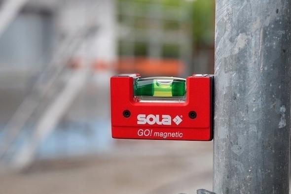 Уровень магнитный Sola GO с зажимом для ремня (8101696578) - фото 6 Уровень магнитный Sola GO с зажимом для ремня (8101696578) - фото 6