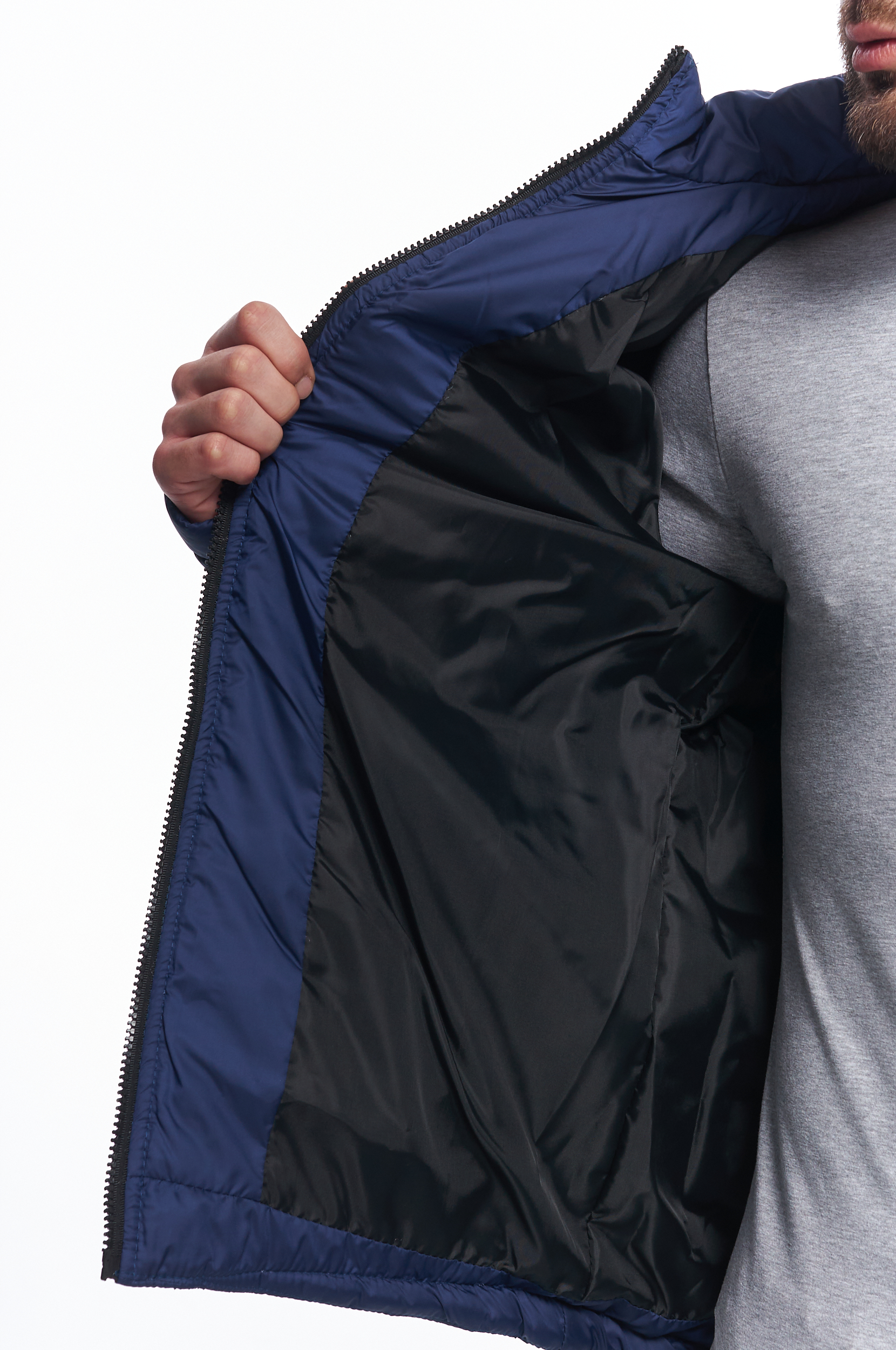 Куртка весенняя Intruder Memoru S Синий (1589537879) - фото 3 Куртка весенняя Intruder Memoru S Синий (1589537879) - фото 3