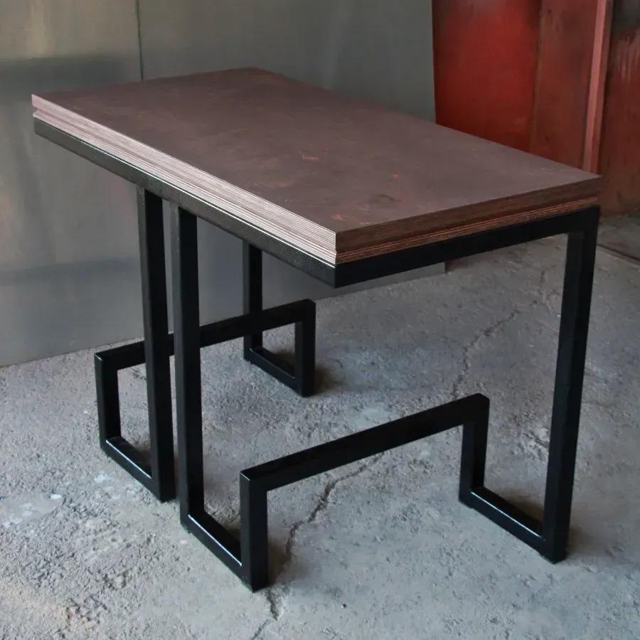 Кофейный столик EcoLoft Лофт IN-2522 Коричневый (26322958)