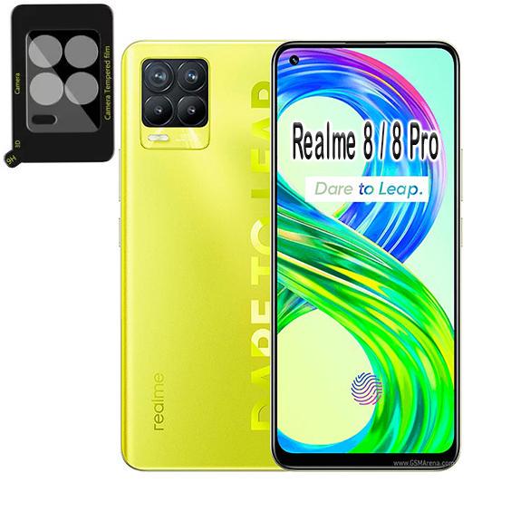 Защитное стекло BeCover для камеры Realme 8/8 Pro Black (707354) - фото 3