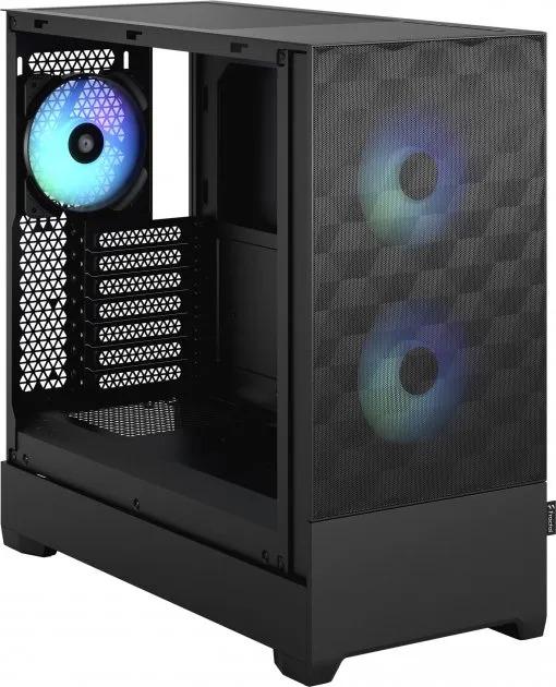 Корпус для компьютера Fractal Design Pop Air RGB TG Clear Tint Black (12133168) - фото 8