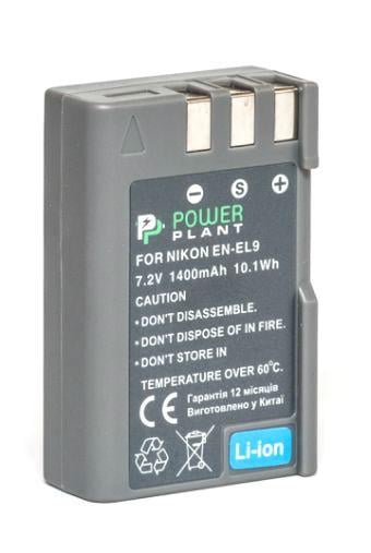 Аккумулятор Power Nikon EN-EL9 1400mAh Аккумулятор Power Nikon EN-EL9 1400mAh