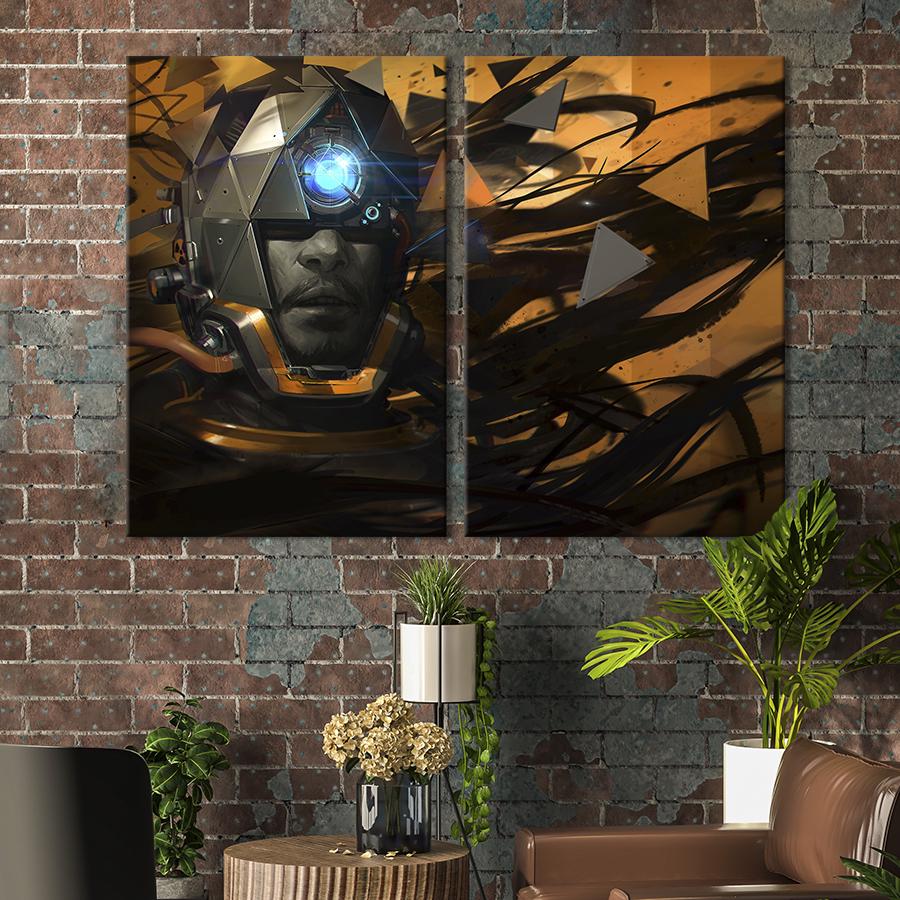 Картина на холсте Компьютерная игра Prey 165x122 см (1439-2)
