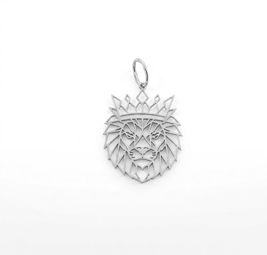 Кулон серебряный Maxi Silver 9659 Лев с короной (89659)