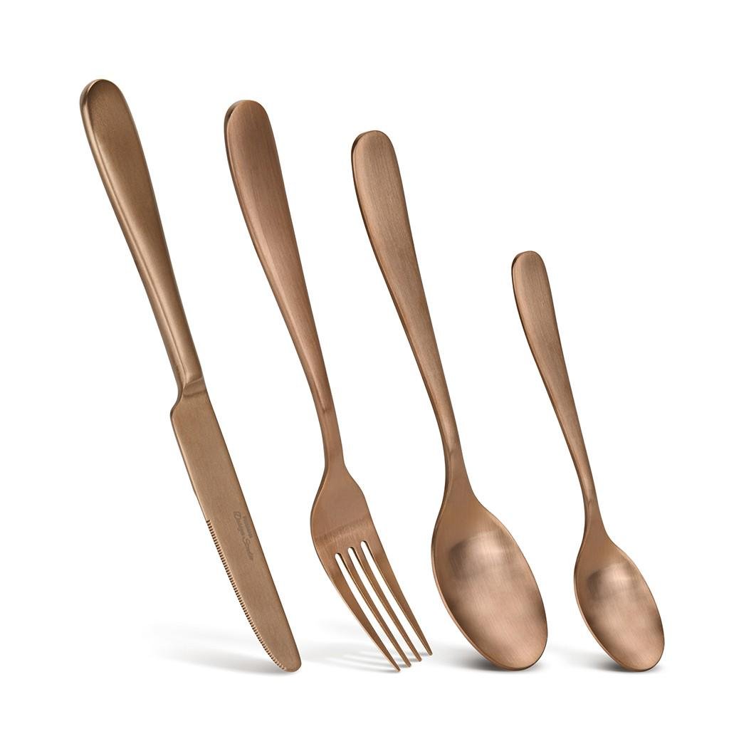 Набір з 24-х столових приборів Fissman La Plata з нержавіючої сталі (3213) Набір з 24-х столових приборів Fissman La Plata з нержавіючої сталі (3213)