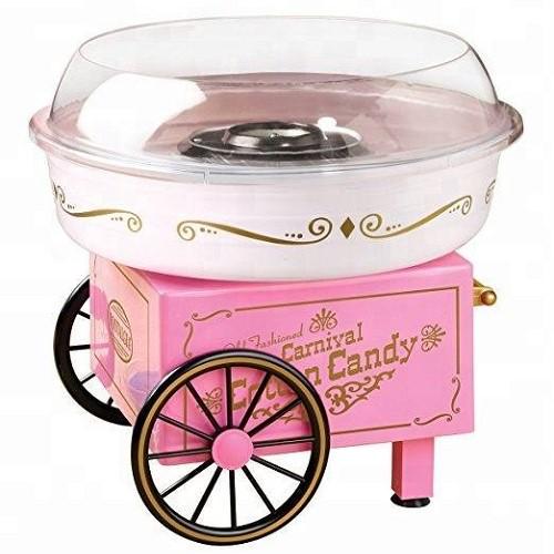 Аппарат для приготовления сахарной ваты Carnival Cotton Candy Maker на колесиках (11721)