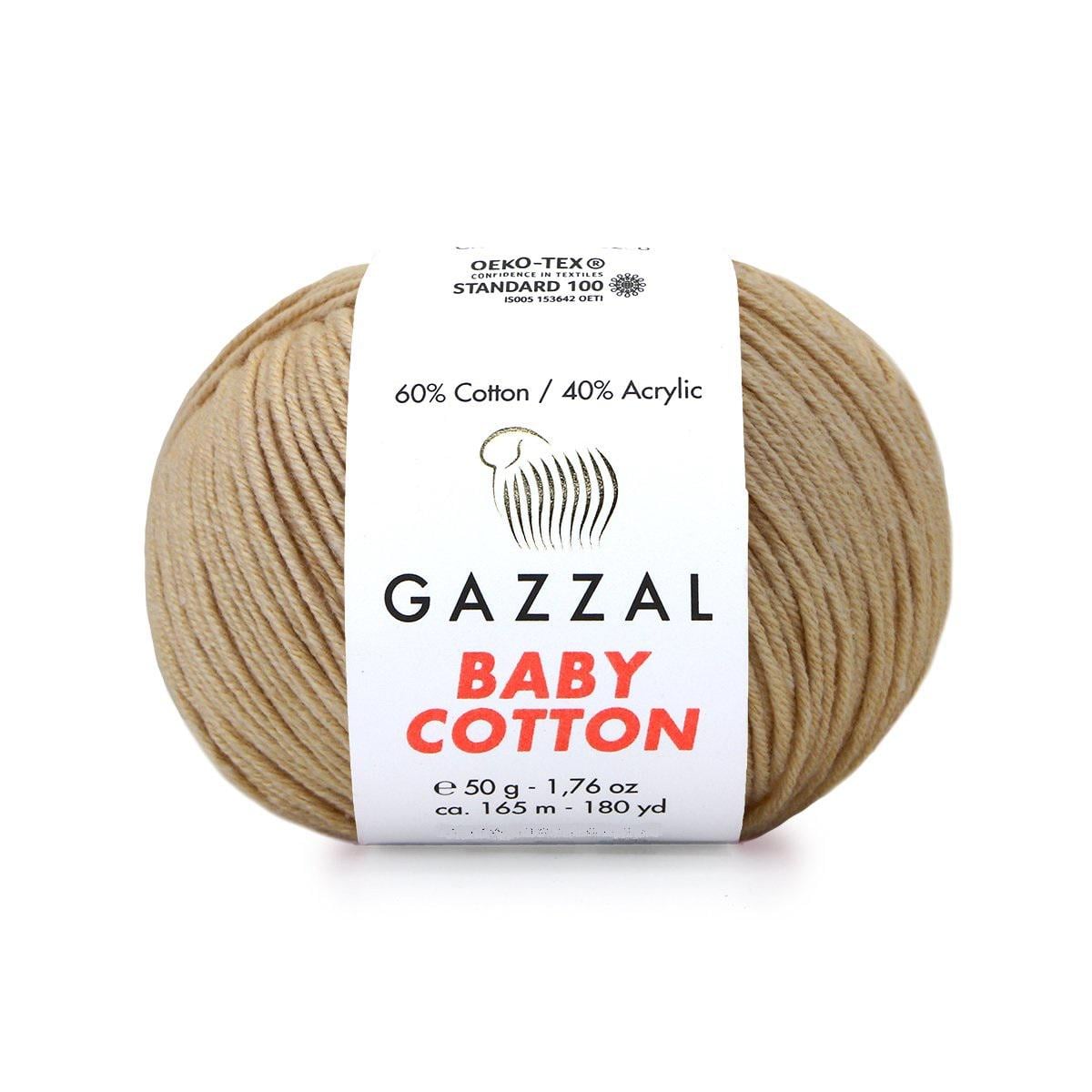 Пряжа Gazzal BabyCotton 3424