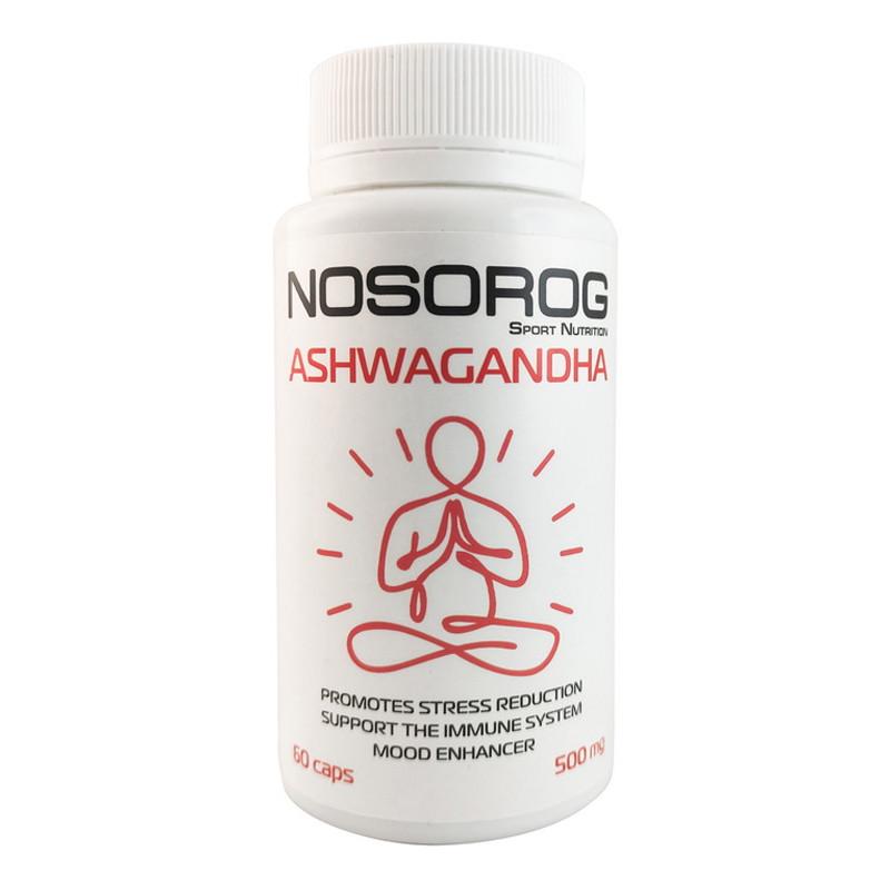 Ашваганда Nosorog Nutrition Ashwagandha 500 мг 60 капс. (22823-01) Ашваганда Nosorog Nutrition Ashwagandha 500 мг 60 капс. (22823-01)