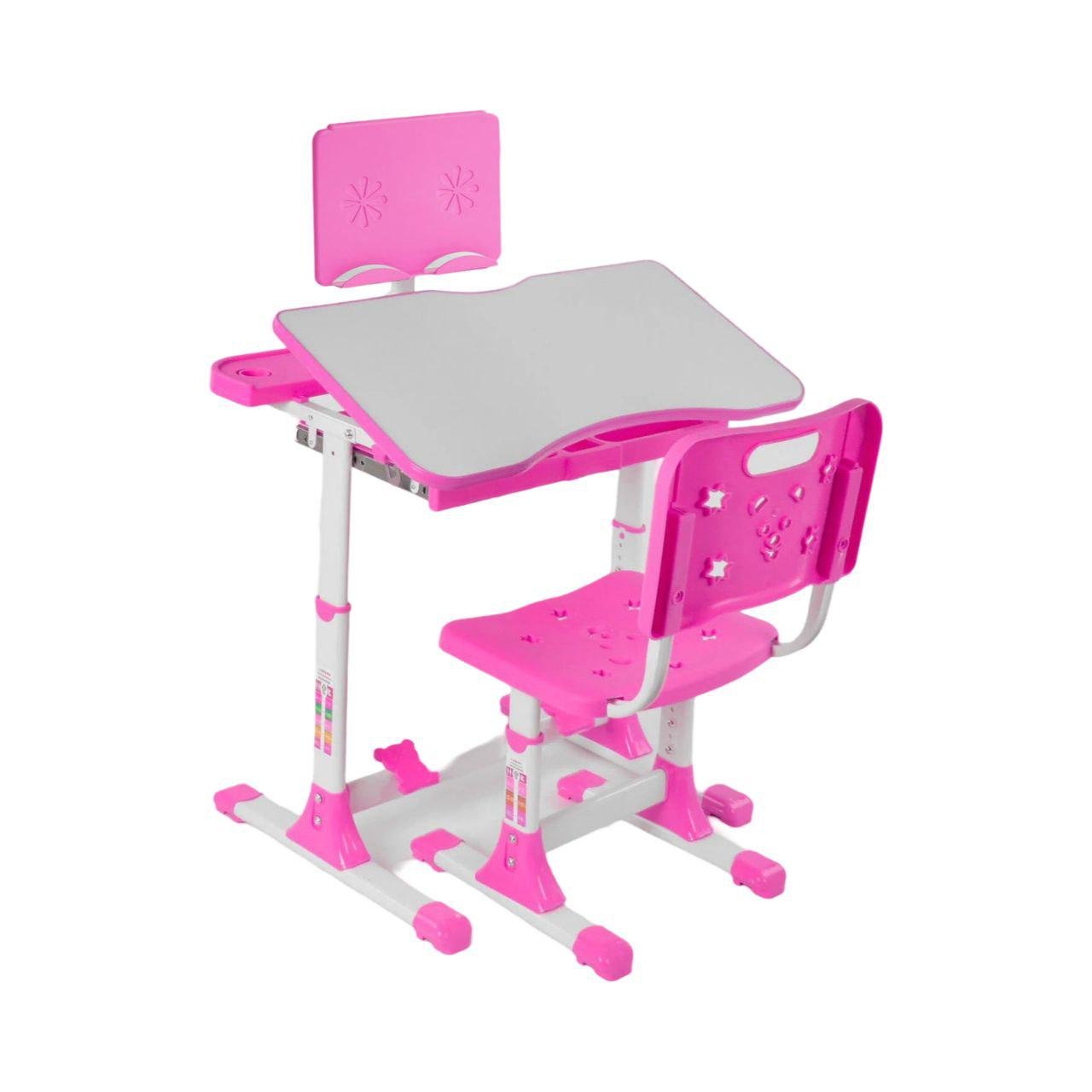 Парта со стульчиком P1140 Розовый (24416834) - фото 2 Парта со стульчиком P1140 Розовый (24416834) - фото 2